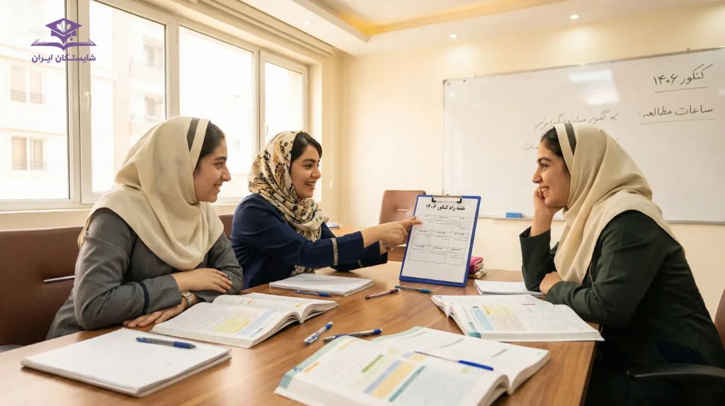 چطور در شایستگان ایران برای کنکور آماده می‌شوید؟