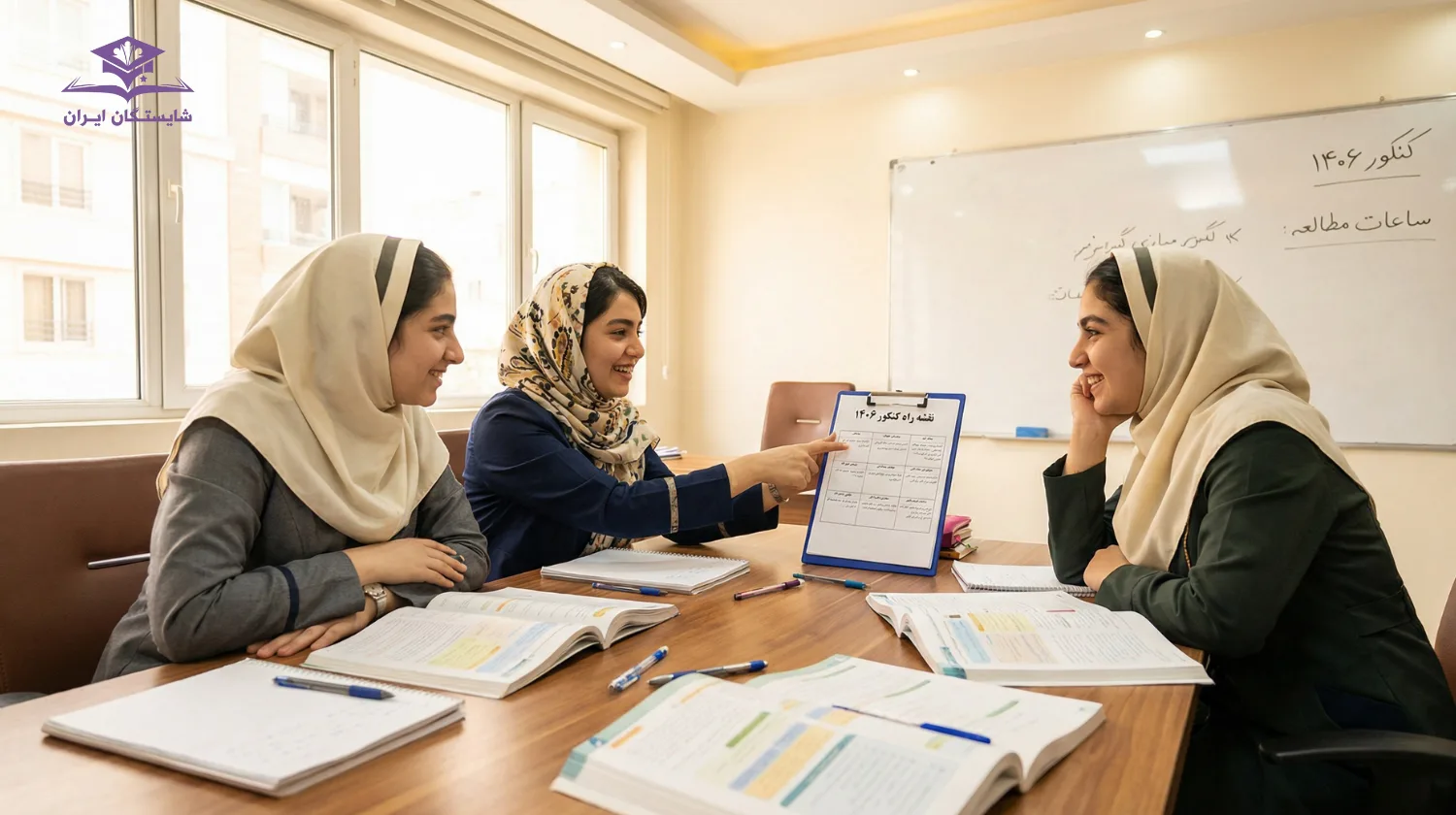 چطور در شایستگان ایران برای کنکور آماده می‌شوید؟