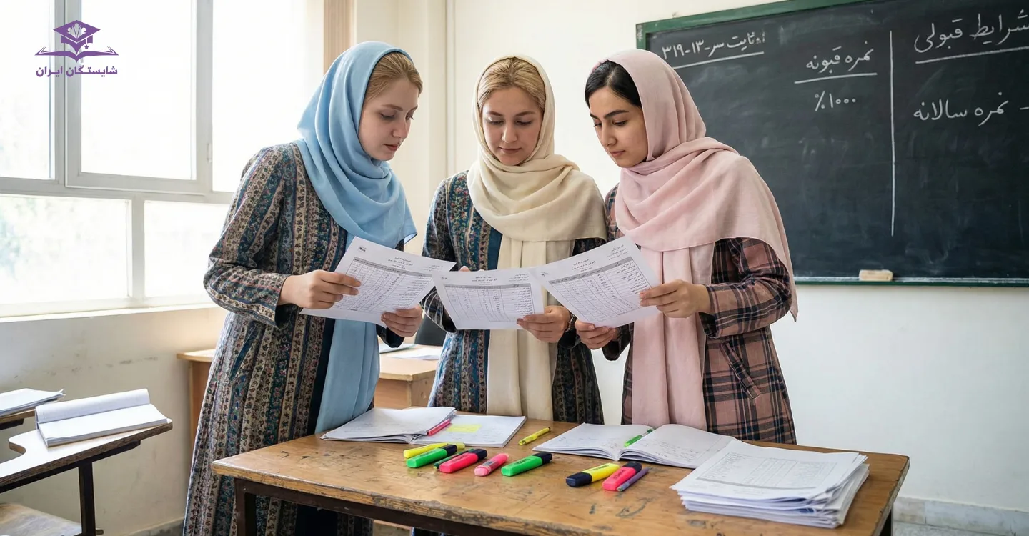 شرایط قبولی در امتحانات نهایی پایه دوازدهم